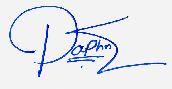 Daphne Handwritten Signature Ideas
