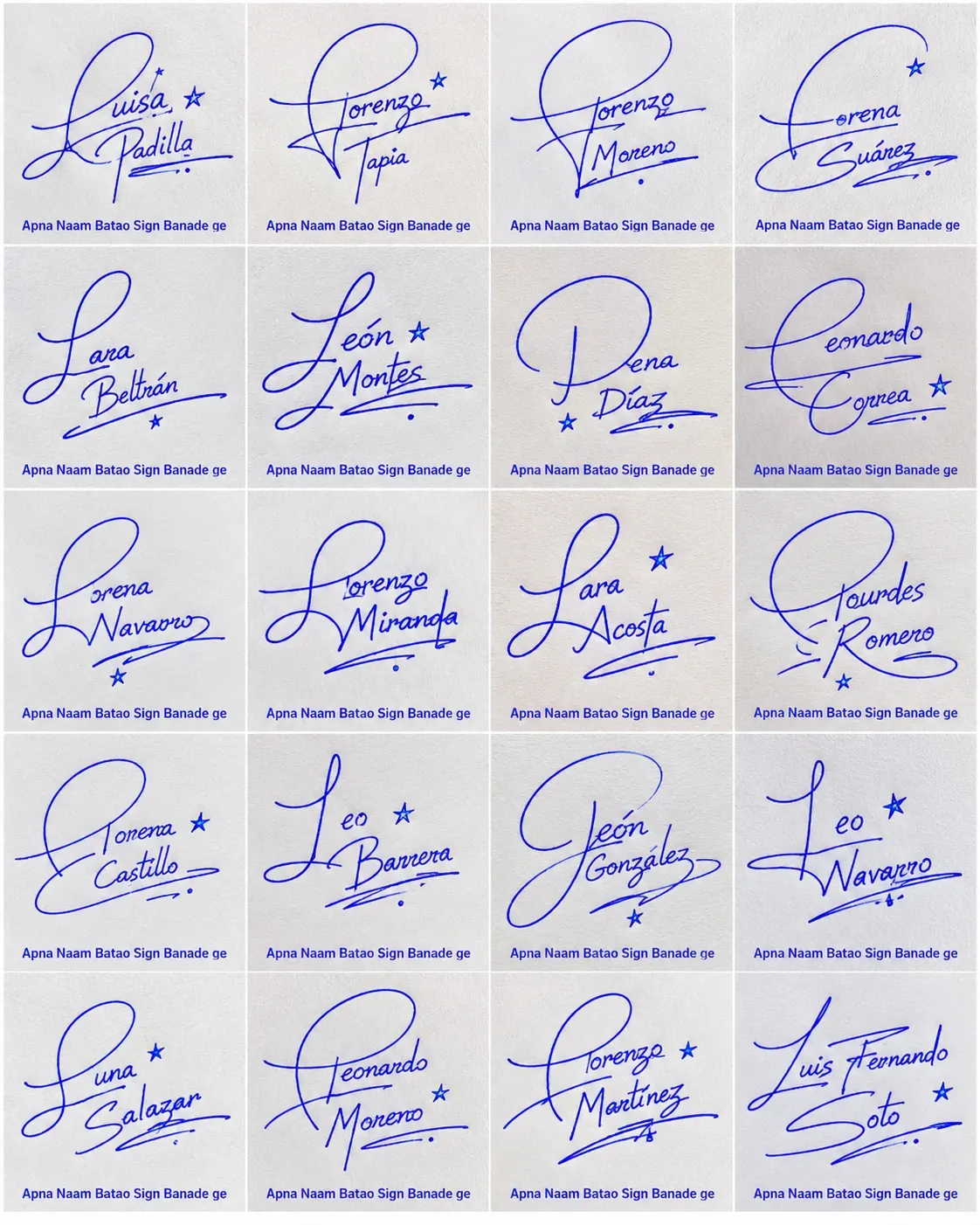 Firmas con la letra L bonitas Collage de firmas con la letra L para nombres latinos con diseños bonitos manuscritos.
