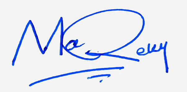 Marley cursive name signature ideas handwritten signature example in blue ink