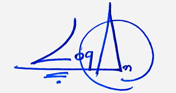 Logan handwritten signature example in blue ink on white background