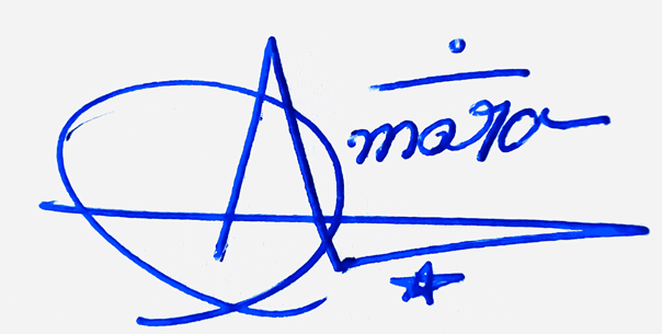 Amora Name Written Signature Ideas
