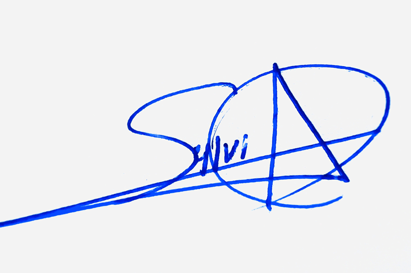 Sylvia handwritten beautiful signature ideas
