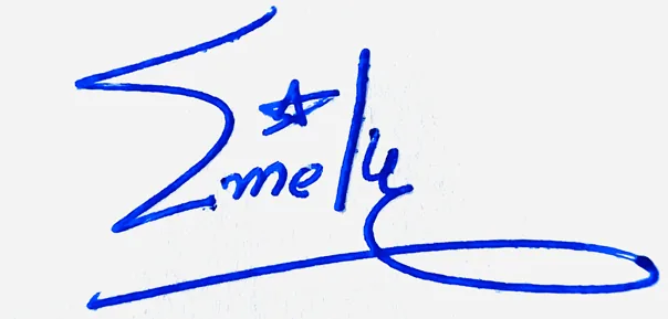 Emely Name Handwritten Online handwritten signature example in blue ink on white background
