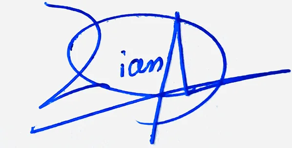 Liana Name Handwritten Online handwritten signature example in blue ink on white background
