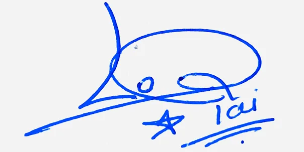 Lorelai Name Handwritten Online handwritten signature example in blue ink on white background