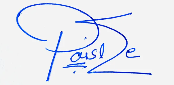 Paislee online signature ideas handwritten signature example in blue ink