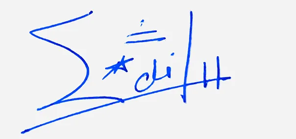 Edith online signature ideas handwritten signature example in blue ink