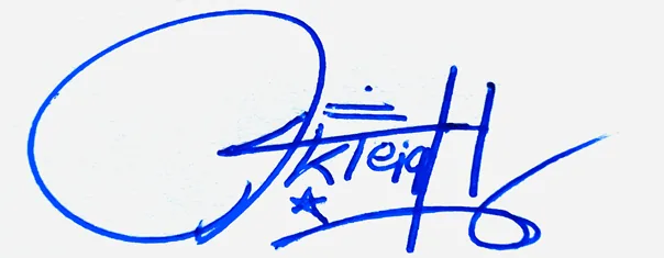 Oakleigh signature making ideas handwritten signature example in blue ink
