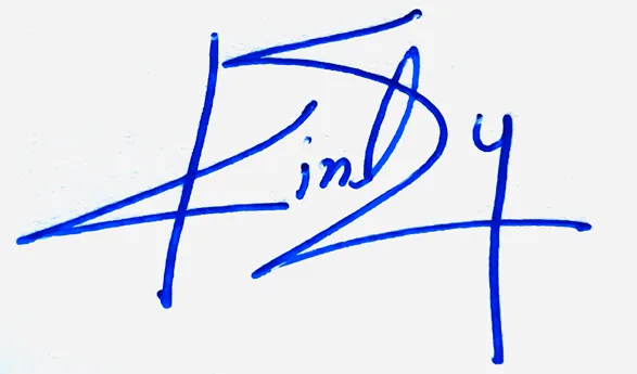 Kinley signature making ideas handwritten signature example in blue ink