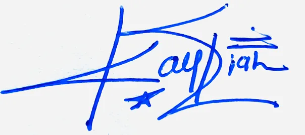Kayleigh signature making ideas handwritten signature example in blue ink