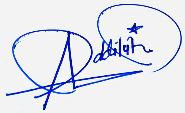 Addilyn cursive writing signature ideas handwritten signature example in blue ink