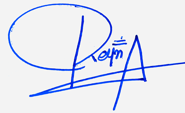 Reyna Name Cursive Handwriting Signature Style Ideas
