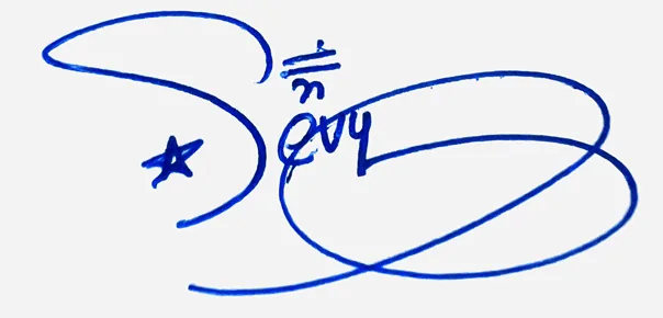 Sevyn cursive writing signature ideas handwritten signature example in blue ink