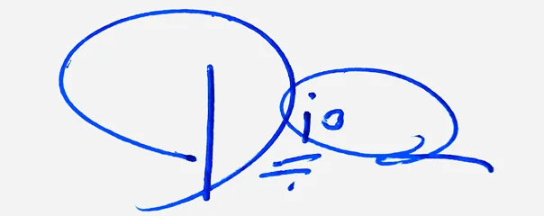 Dior signature ideas for my name handwritten signature example in blue ink