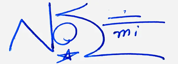 Noemi signature ideas for my name handwritten signature example in blue ink