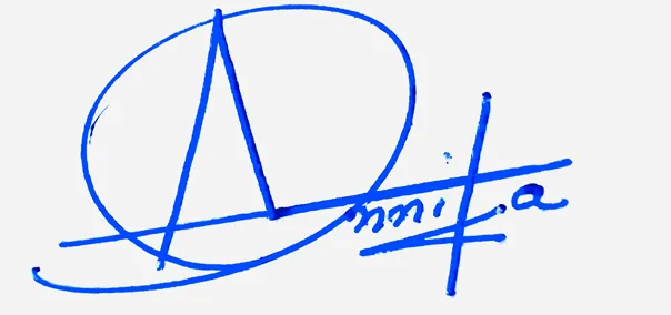 Annika handwritten signature ideas for my name handwritten signature example in blue ink