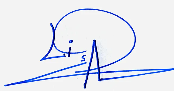 Lisa simple signature ideas handwritten signature example in blue ink