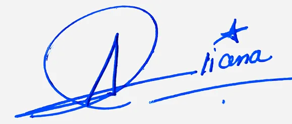 Alianna simple signature ideas handwritten signature example in blue ink