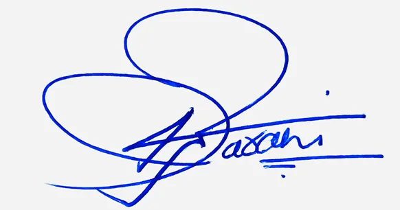 Sarahi create signature online free handwritten signature example in blue ink
