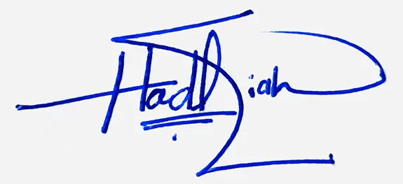 Hadleigh create signature online free handwritten signature example in blue ink