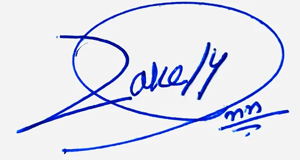 Lakelynn create signature online free handwritten signature example in blue ink