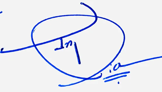 India create signature online free handwritten signature example in blue ink