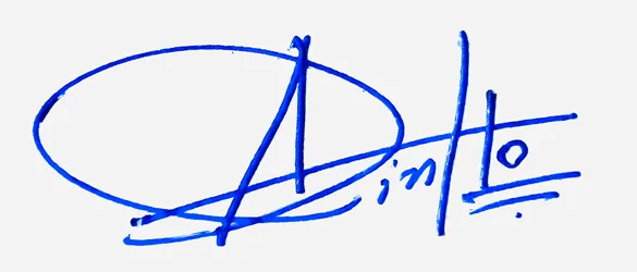 Ainhoa create signature online free handwritten signature example in blue ink