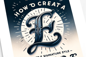 How To Create a Letter e signature