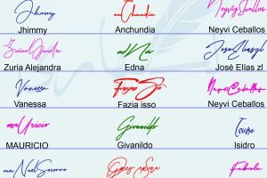 New Signature Ideas